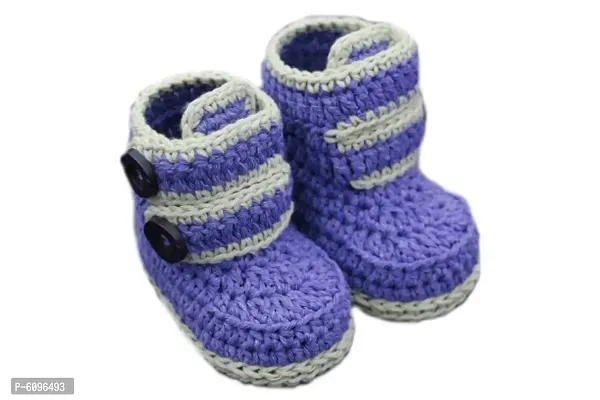 Latest Beautiful Wool Baby Booties-thumb0