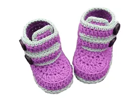 Latest Beautiful Wool Baby Booties-thumb1