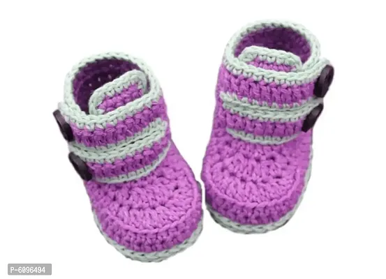 Latest Beautiful Wool Baby Booties-thumb2