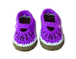 Latest Beautiful Wool Baby Booties-thumb1