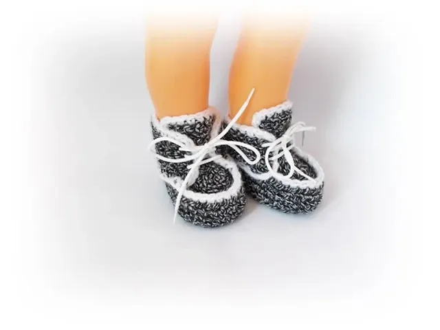 Infant Fancy Crochet Booties