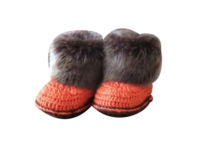 Latest Beautiful Wool Booties For Infant
