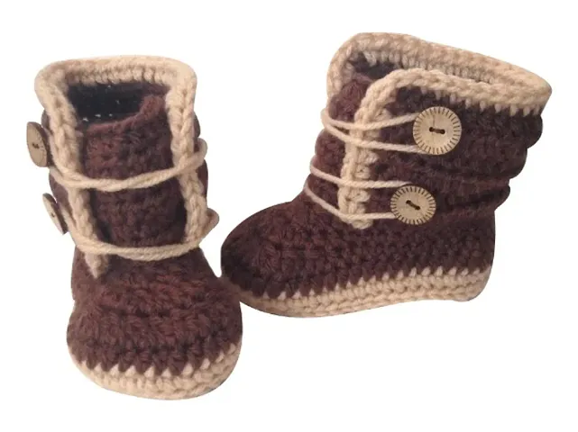 Latest Beautiful Wool Booties For Infant
