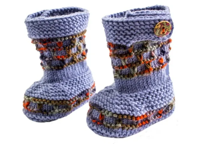 Latest Infant Beautiful Woollen Booties