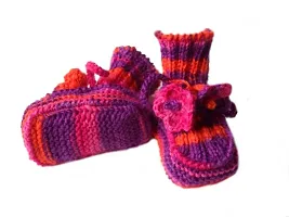 Latest Beautiful Wool Booties-thumb1