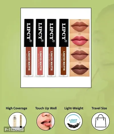 Lipstick Mini Lipsticks Combo Pack of 4-thumb3