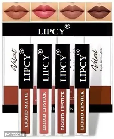 Mini Lipsticks Combo Pack of 4