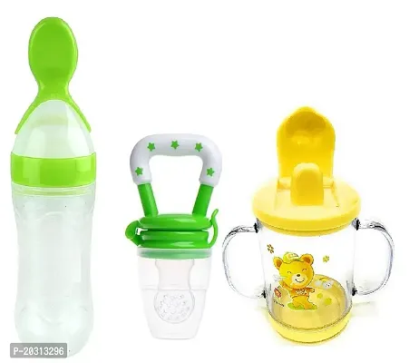 My newBorn Baby Spoon Bottel Combo Pack Of 3-thumb0