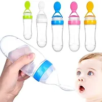 My NewBorn Baby Silicone Spoon Bottle And Fruit Nibbler And Finger Brush Pack Of 3-thumb4