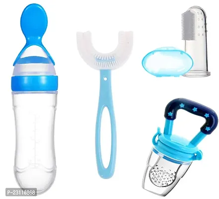 My NewBorn Baby Spoon Bottle And Combo Pack Of 4-thumb0