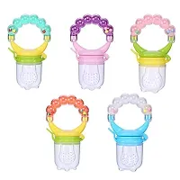 My NewBorn Baby Rattle Nibbler And Fruit Shape Teether pack Of 2-thumb1