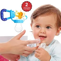 My NewBorn Baby Fruit Nibbler And Silicone Finger Brush With Case Pack Of 2-thumb3