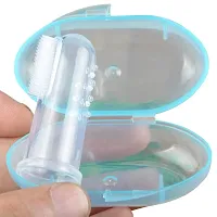 My NewBorn Baby Fruit Nibbler And Silicone Finger Brush With Case Pack Of 2-thumb4