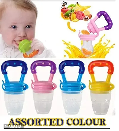 My NewBorn Baby Spoon Bottle And Fruit Nibbler And Fruit Shape Teether Pack Of 3-thumb5