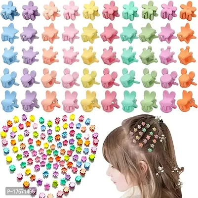 Soika? Baby Claw Clip For Baby Girl, Toddlers, Girls  Women (Mini claw Pastel Color 35pc)-thumb0