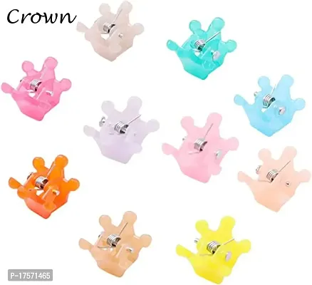 Soika? Baby Claw Clip For Baby Girl, Toddlers, Girls  Women (Mini claw Pastel Color 35pc)-thumb5