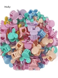 Soika? Baby Claw Clip For Baby Girl, Toddlers, Girls  Women (Mini claw Pastel Color 35pc)-thumb3