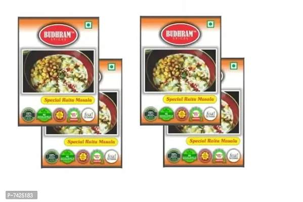 Budhram Spices RAITA MASALA (200g) Pake of 2 (100g X 2Pc)