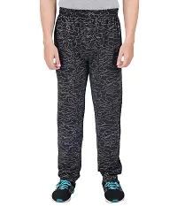 Men's Regular Fit Printed Track Pants (Pack of 2) (GG_Pant_404_Charcoal_P2_Black-XL)-thumb3