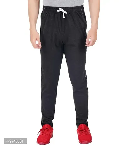 Men's Regular Fit Track Pants (Pack of 1) (G.G_101_Pant_Charcoal 2X-Large)