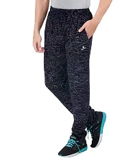 Men's Regular Fit Printed Track Pants (Pack of 2) (GG_Pant_404_Charcoal_P2_Navy-L)-thumb2