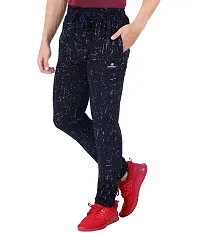 Men's Regular Fit Printed Track Pants-thumb4