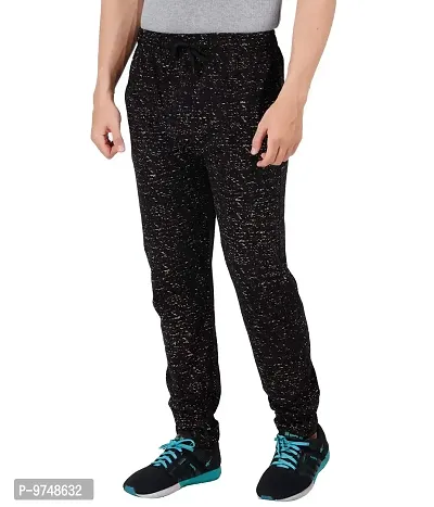 Men's Regular Fit Printed Track Pants (Pack of 2) (GG_Pant_404_Navy_P3_Black 3X Large)-thumb3