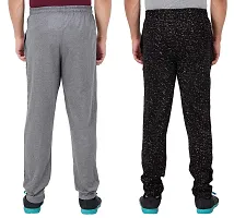 Men's Regular Fit Printed Track Pants (Pack of 2) (GG_Pant_404_Gray_P3_Black-L)-thumb1