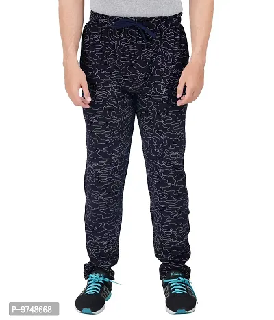 Men's Regular Fit Printed Track Pants (Pack of 2) (GG_Pant_P4_Navy_P2_Navy-L)-thumb4