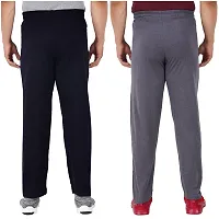 Men's Regular Fit Track Pants (Pack of 2) (GG_ 606_Pant-New_Navy_Grey-XL)-thumb1