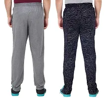 Men's Regular Fit Printed Track Pants (Pack of 2) (GG_Pant_404_Gray_P2_Navy-S)-thumb1