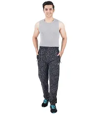 Men's Regular Fit Printed Track Pants (Pack of 1) (G.G_P2_Pant_Black Small)-thumb3