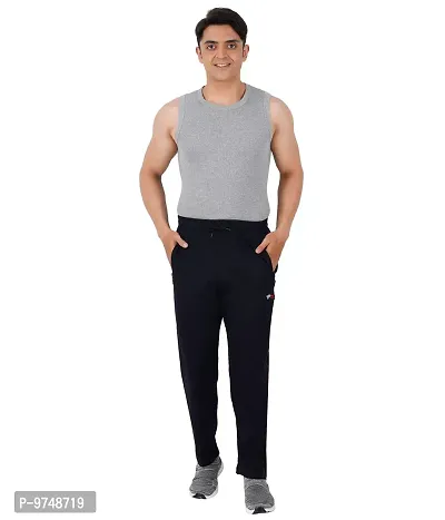 Men's Regular Fit Track Pants (Pack of 2) (GG_ 606_Pant-New_Navy_Grey-XL)-thumb4