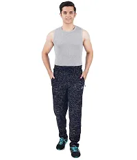 Men's Regular Fit Printed Track Pants (Pack of 2) (G.G_P2_Pant_Black_Navy Medium)-thumb4