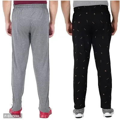 Men's Regular Fit Printed Track Pants (Pack of 2) (GG_Pant_909_Gray_P6_Black-M)-thumb3