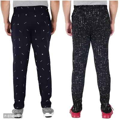 Men's Regular Fit Printed Track Pants (Pack of 2) (GG_Pant_P6_Navy_P4_BLACK-2XL)-thumb3