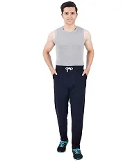 Men's Regular Fit Track Pants (Pack of 1) (G.G_101_Pant_Navy-S)-thumb3