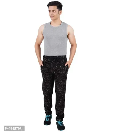 Men's Regular Fit Printed Track Pants (Pack of 1) (GG_P3_Pant_BLACK-3XL)-thumb5