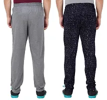 Men's Regular Fit Printed Track Pants-thumb1