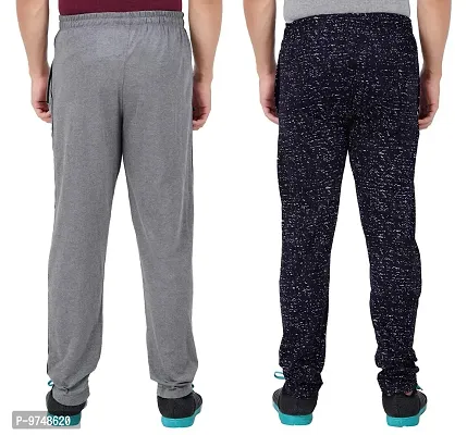 Men's Regular Fit Printed Track Pants-thumb2