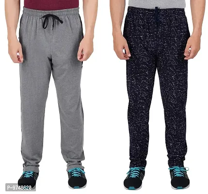 Men's Regular Fit Printed Track Pants