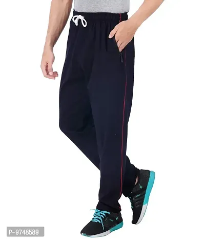 Men's Regular Fit Printed Track Pants-thumb3