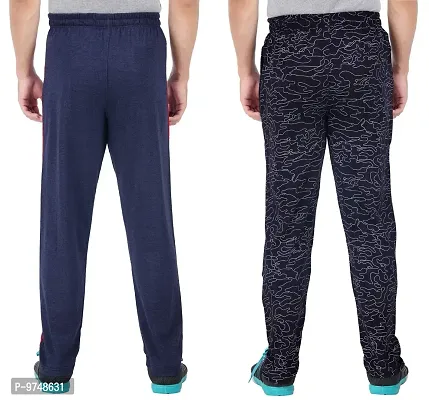 Men's Regular Fit Printed Track Pants (Pack of 2) (GG_Pant_909_Navy_P2_Navy-S)-thumb2