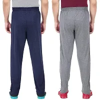 Men's Regular Fit Track Pants (Pack of 2) (G.G_909_Pant_Navy_A.Mill Small)-thumb1