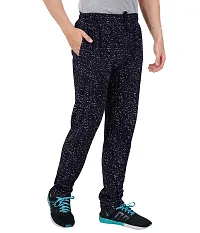 Men's Regular Fit Printed Track Pants (Pack of 2) (GG_Pant_404_Charcoal_P3_Navy-L)-thumb2