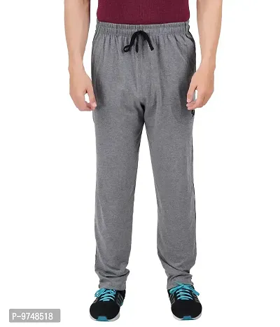 Men's Regular Fit Track Pants (Pack of 1) (GG_101_Pant_Gray-XXL)-thumb0