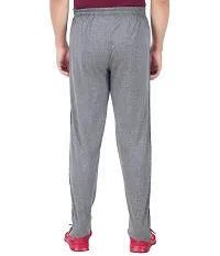 FEEL TRACK Men's Regular Fit Cotton Trackpants (G.G_909_PANT_A.MILL-XL_Andhra Melange_XL)-thumb1