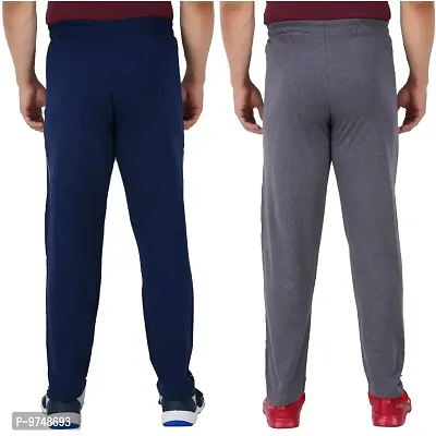 Men's Regular Fit Track Pants (Pack of 2) (GG_ 606_Pant-New_Blue_Grey-L)-thumb2