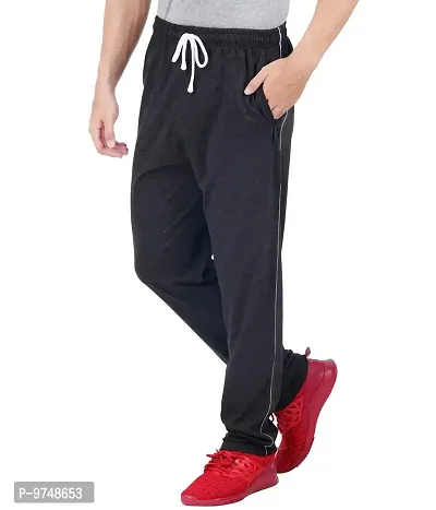 Men's Regular Fit Printed Track Pants (Pack of 2) (GG_Pant_404_Charcoal_P3_Gray-M)-thumb3