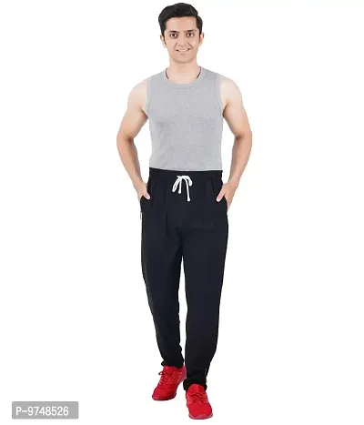 Men's Regular Fit Track Pants (Pack of 2) (GG_404_Pant_Black_Gray-S)-thumb4